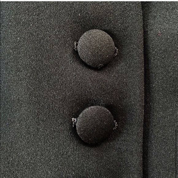 Christian Dior Black Wool Blazer SZ 6 - Picture 5 of 8